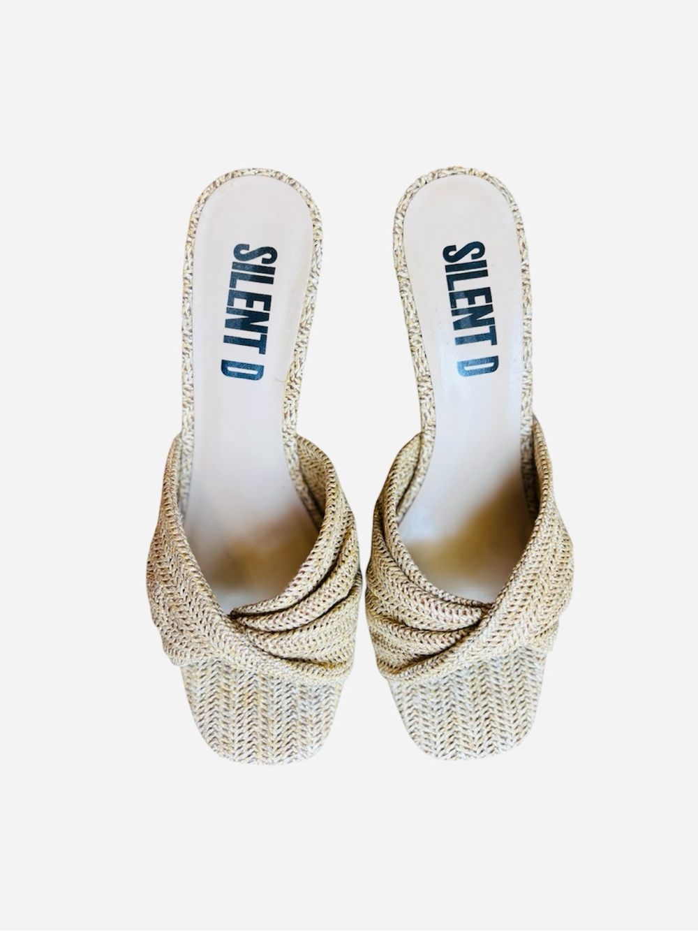Silent D Katia Wedges - Natural - Picture 5 of 13